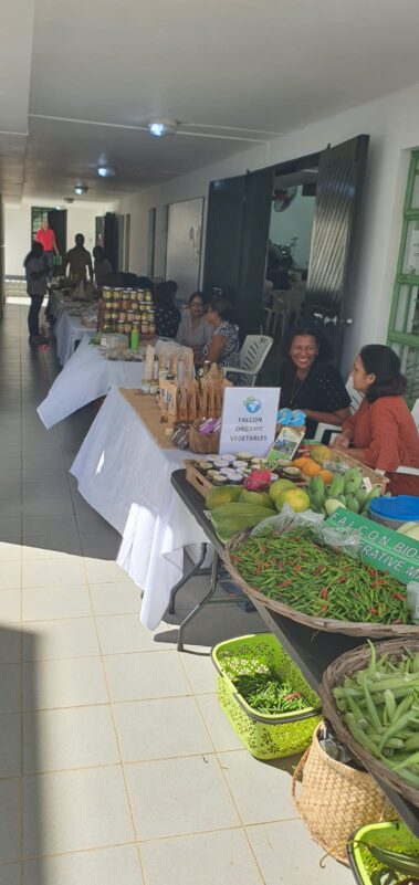 Mini sales of cooperative products by women cooperative entrepreneurs