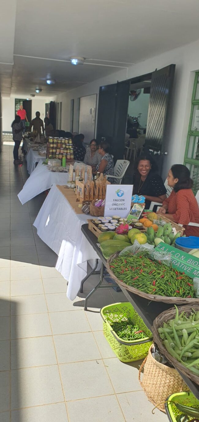 Mini sales of cooperative products by women cooperative entrepreneurs